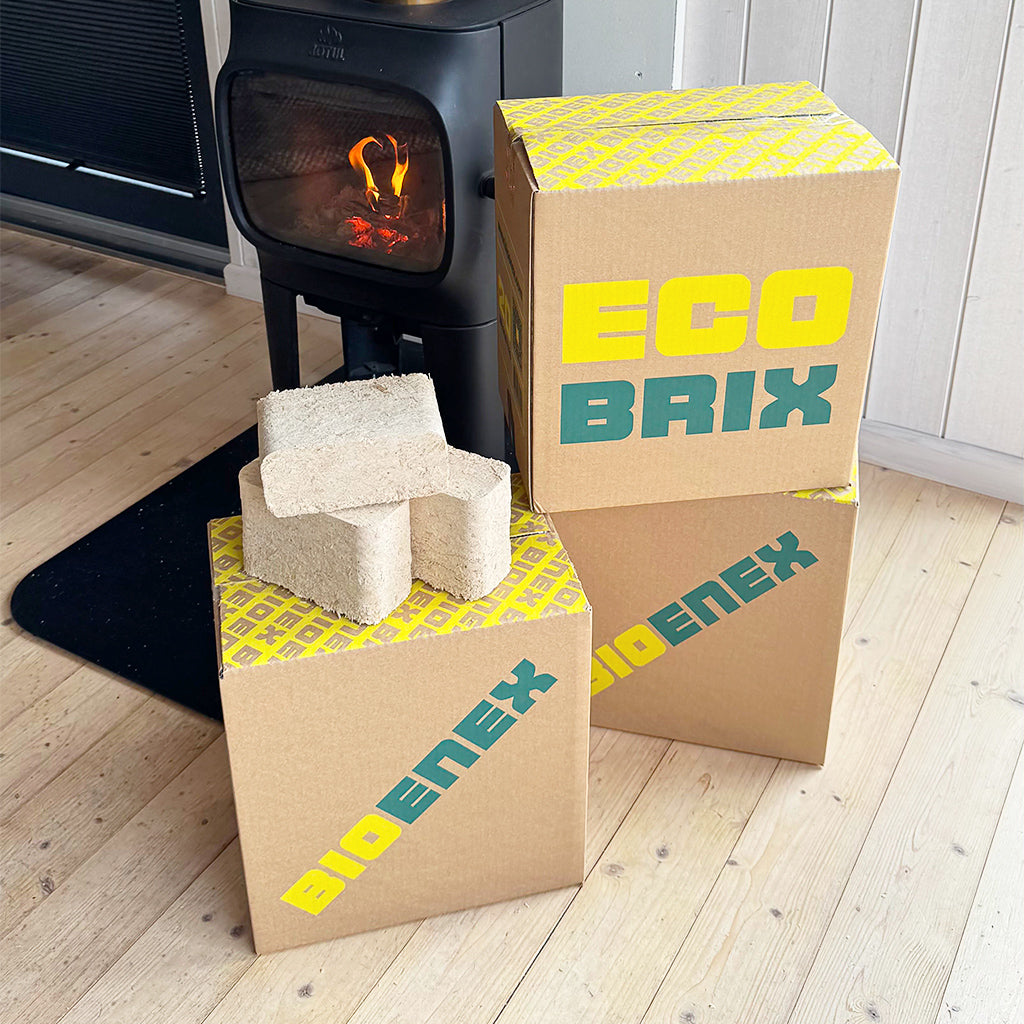 EcoBrix Zaagsel Briketten
