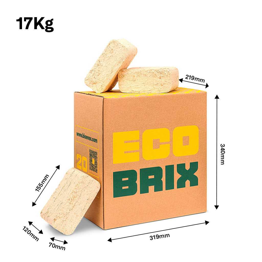 EcoBrix Zaagsel Briketten